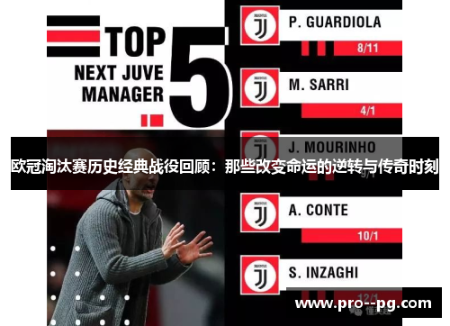 欧冠淘汰赛历史经典战役回顾:那些改变命运的逆转与传奇时刻 欧冠淘汰赛历史经典战役回顾:那些改变命运的逆转与传奇时刻