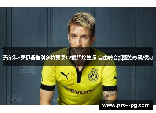 玛尔科·罗伊斯告别多特蒙德12载辉煌生涯 自由转会加盟洛杉矶银河 玛尔科·罗伊斯告别多特蒙德12载辉煌生涯 自由转会加盟洛杉矶银河